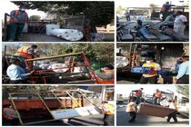 آغاز طرح جمع‌آوری و رفع سد معبر شهر در اردستان