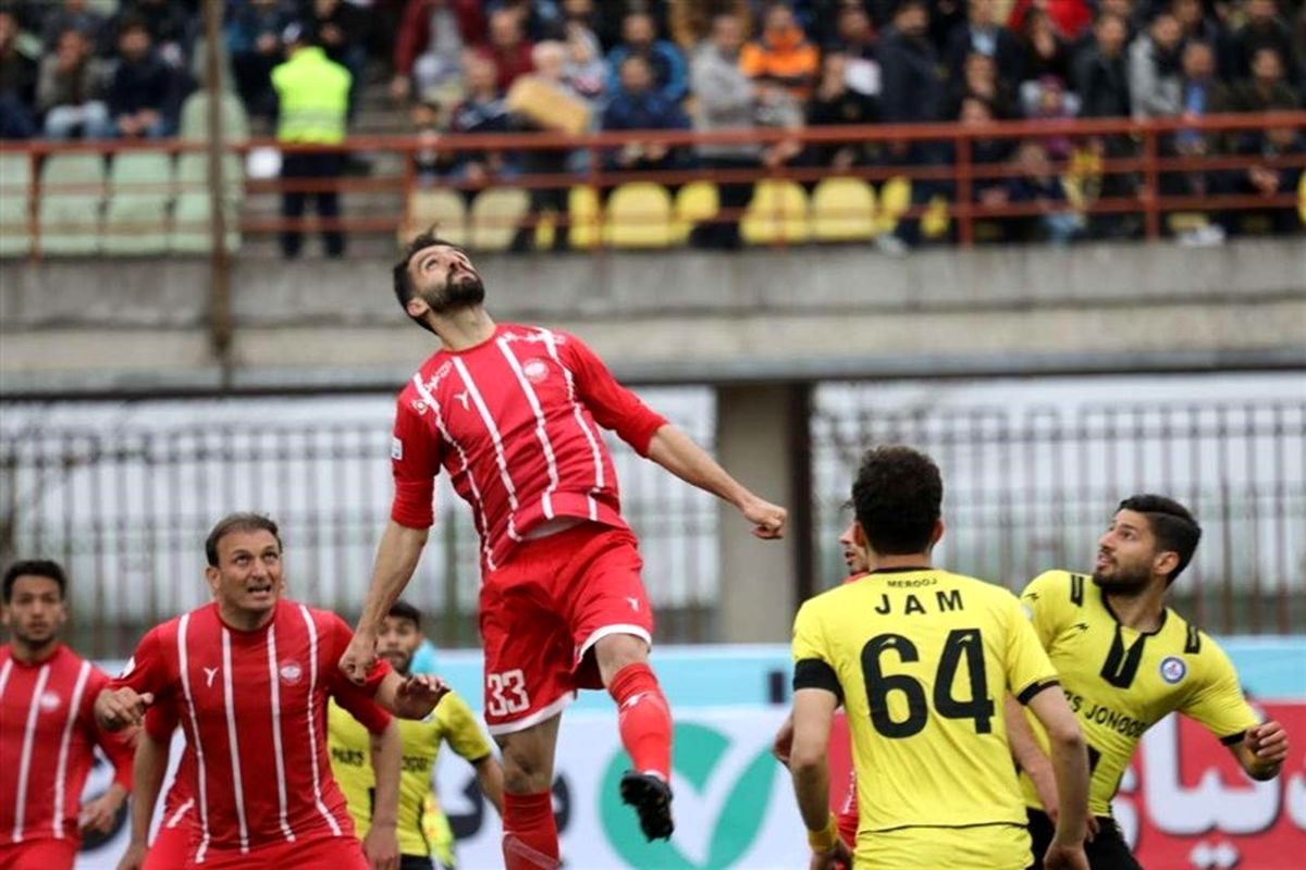 بازی سپیدرود رشت و پارس جنوبی جم11