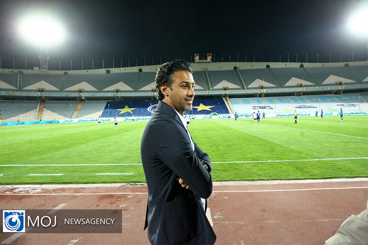 دیدار تیم های فوتبال استقلال و هوادار تهران