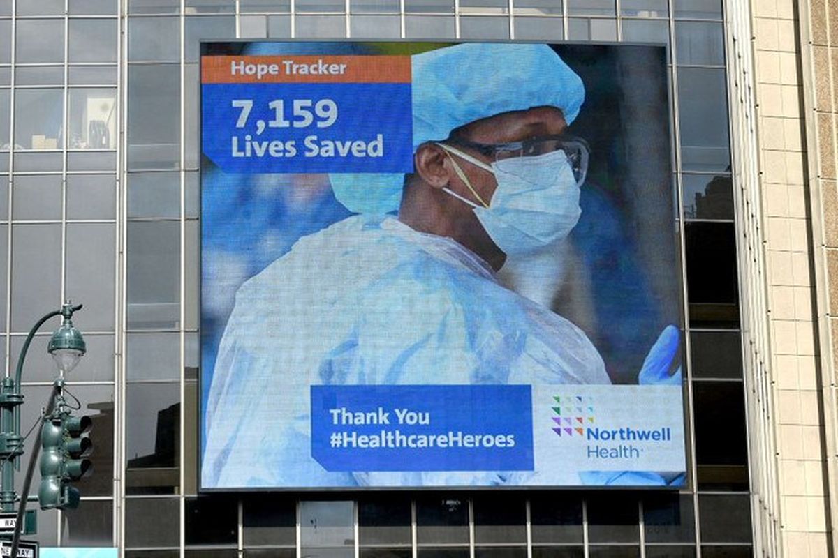 تلفات کرونا در آمریکا