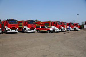 الحاق یازده دستگاه خودرو آتش‌نشانی و امداد و نجات به بنادر هرمزگان