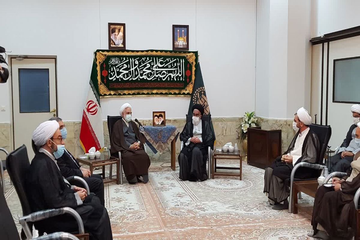 حجت الاسلام والمسلمین محسنی اژه ای در قم