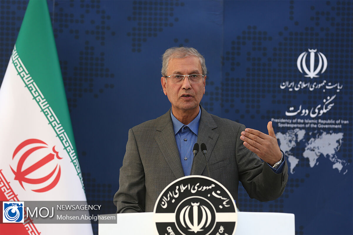 نشست خبری علی ربیعی سخنگوی دولت