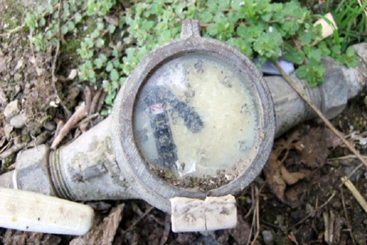 یخ زدگی کنتور آب