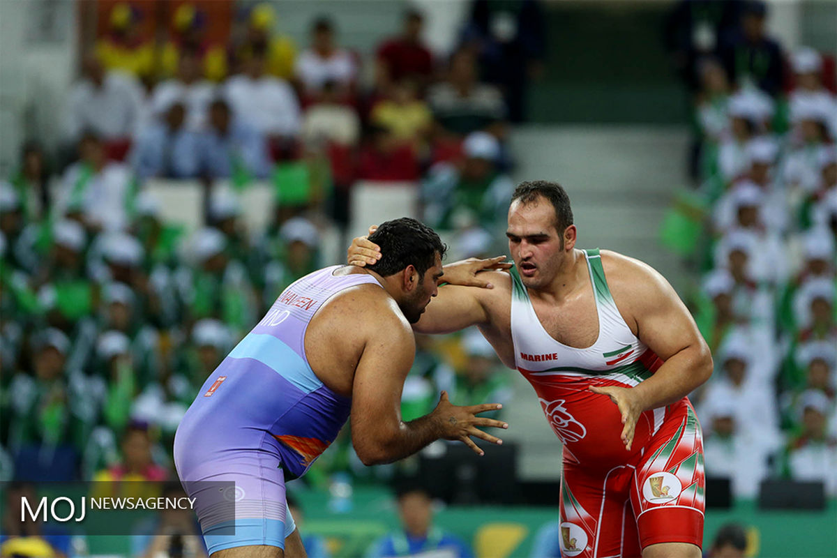 مسابقات کشتی فرنگی داخل سالن ترکمنستان