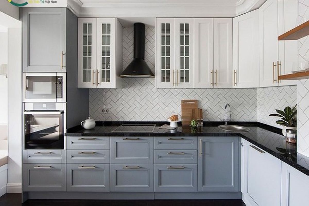 کابینت نئوکلاسیک سفید