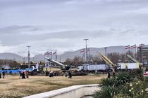 موشک‌های سپاه در مسیر راهپیمایی ۲۲ بهمن در تهران به نمایش گذاشته شد