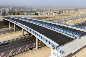 تقاطع‌های بزرگراه شهید خرازی آماده بهره‌برداری است