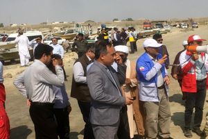 مانور منطقه‌ای سونامی در جاسک با مشارکت جوامع محلی برگزار شد