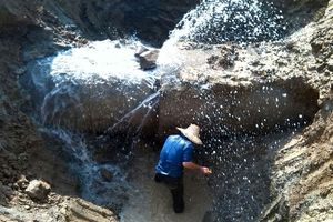 ترمیم خطوط انتقال آب شرب 12 روستای شهرستان سیاهکل