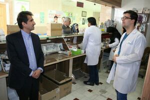 بازدید رئیس دانشگاه علوم پزشکی قم از مراکز بهداشتی درمانی روستایی
