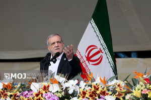 به پشتوانه همه ایران، مقابل دشمن تسلیم نمی‌شویم + فیلم