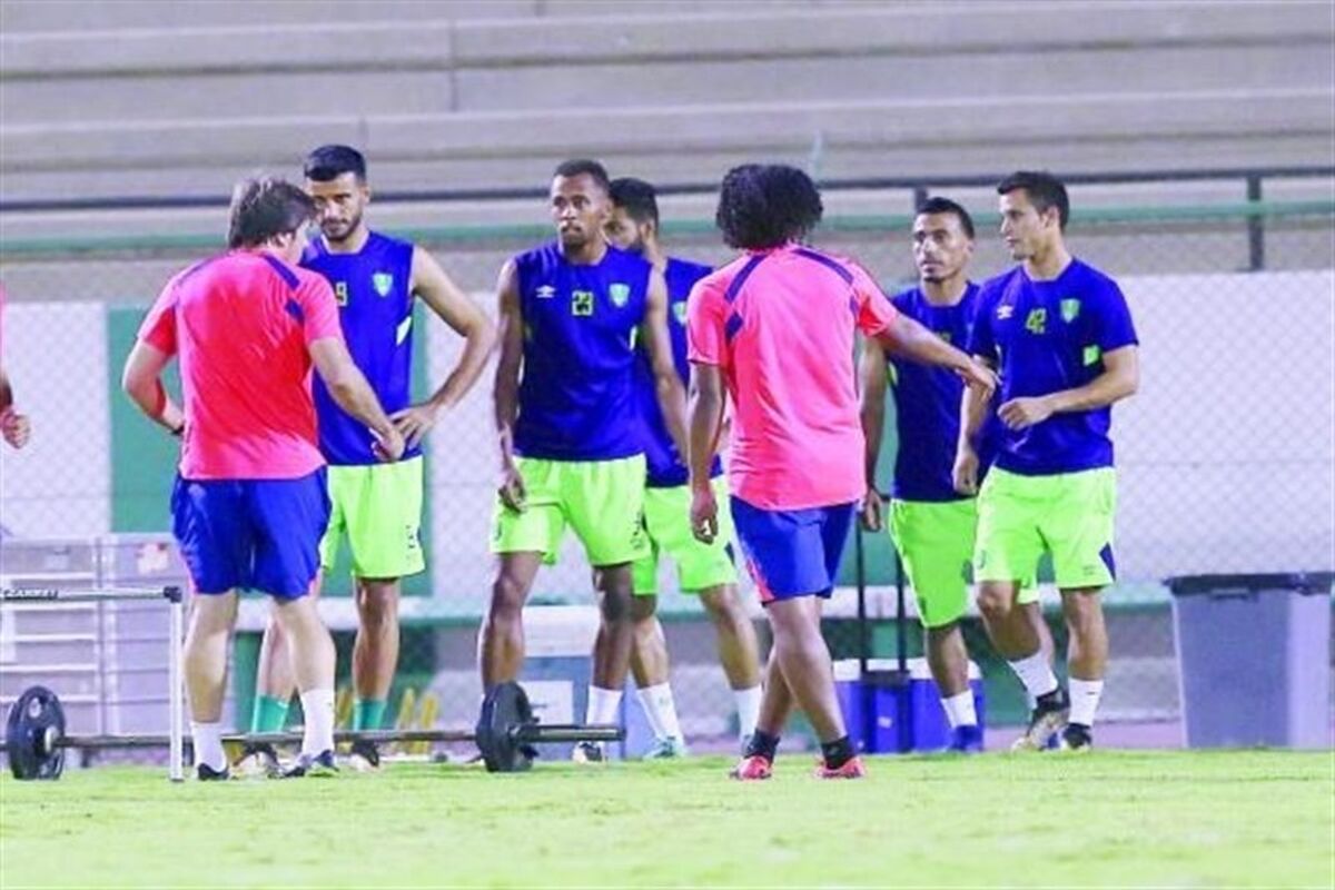 تمرین الاهلی