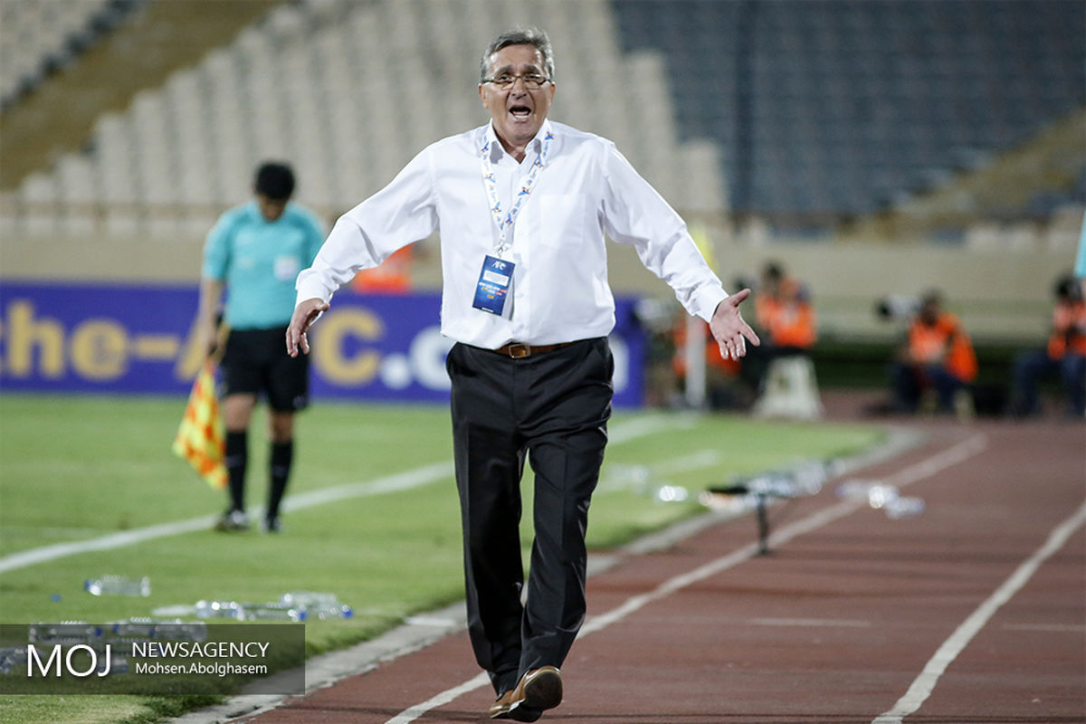 دیدار تیم های فوتبال پرسپولیس ایران و لخویا قطر