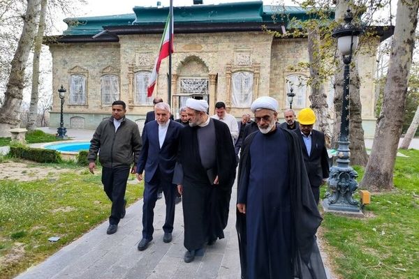 نمایندگان مجلس به کاخ سعدآباد رفتند