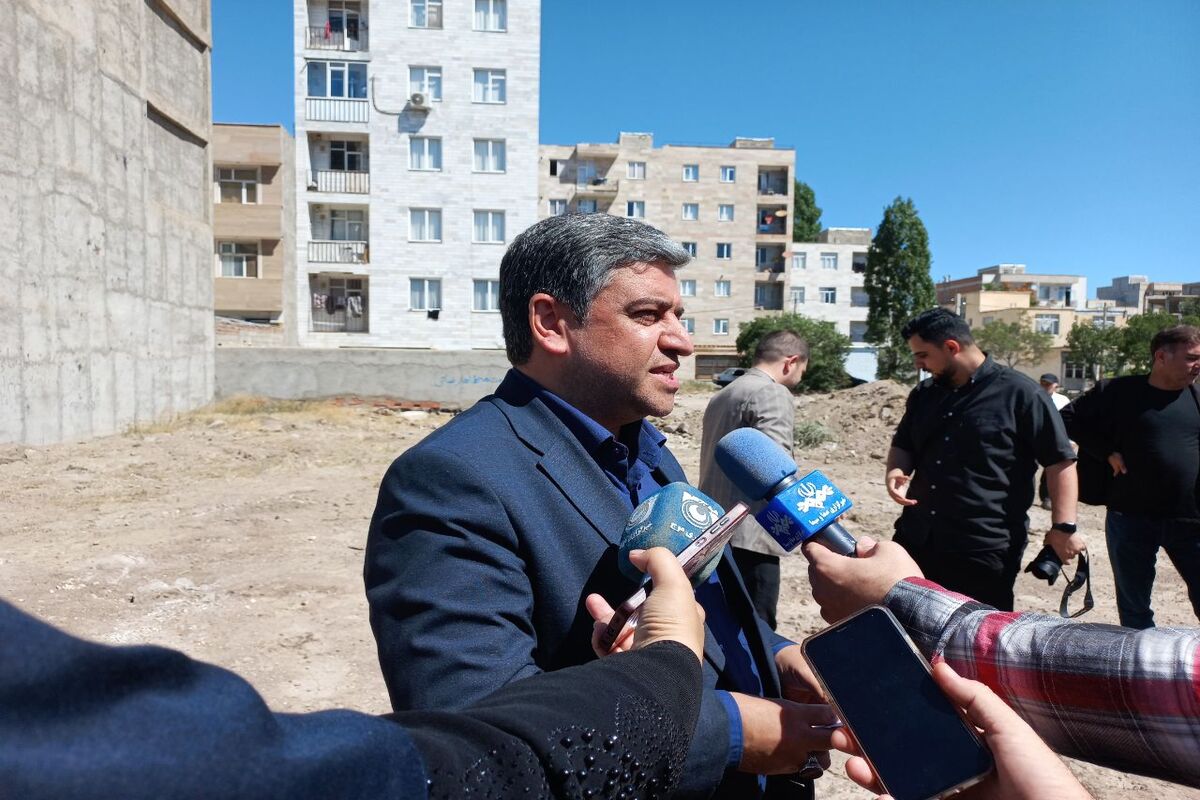 استاندار اردبیل در کلنگ زنی دارالفنون ۲