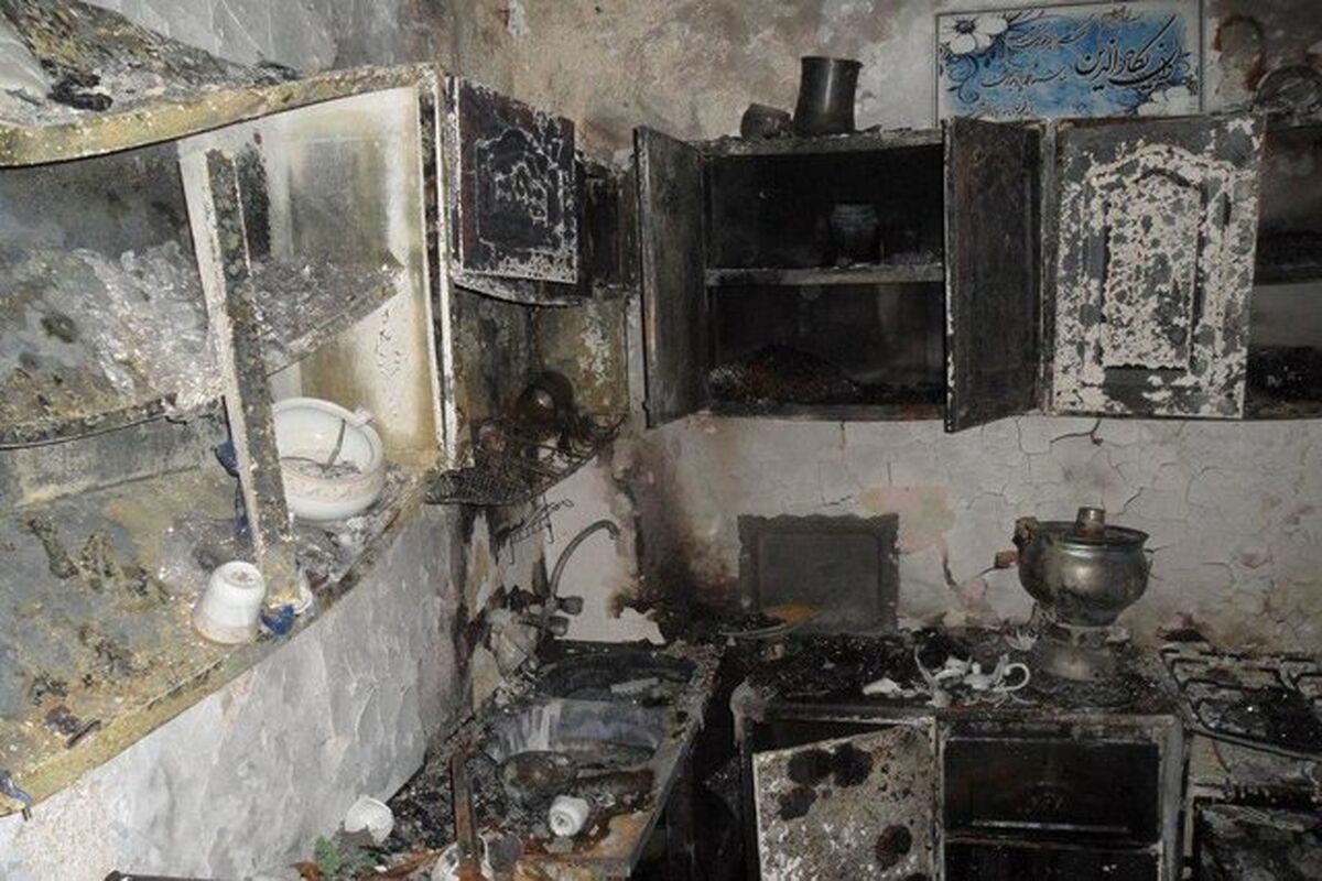انفجار گاز در کرمانشاه