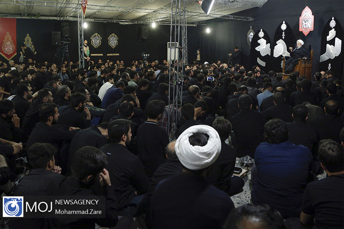 عزاداری ایام محرم در دانشگاه هنر تهران