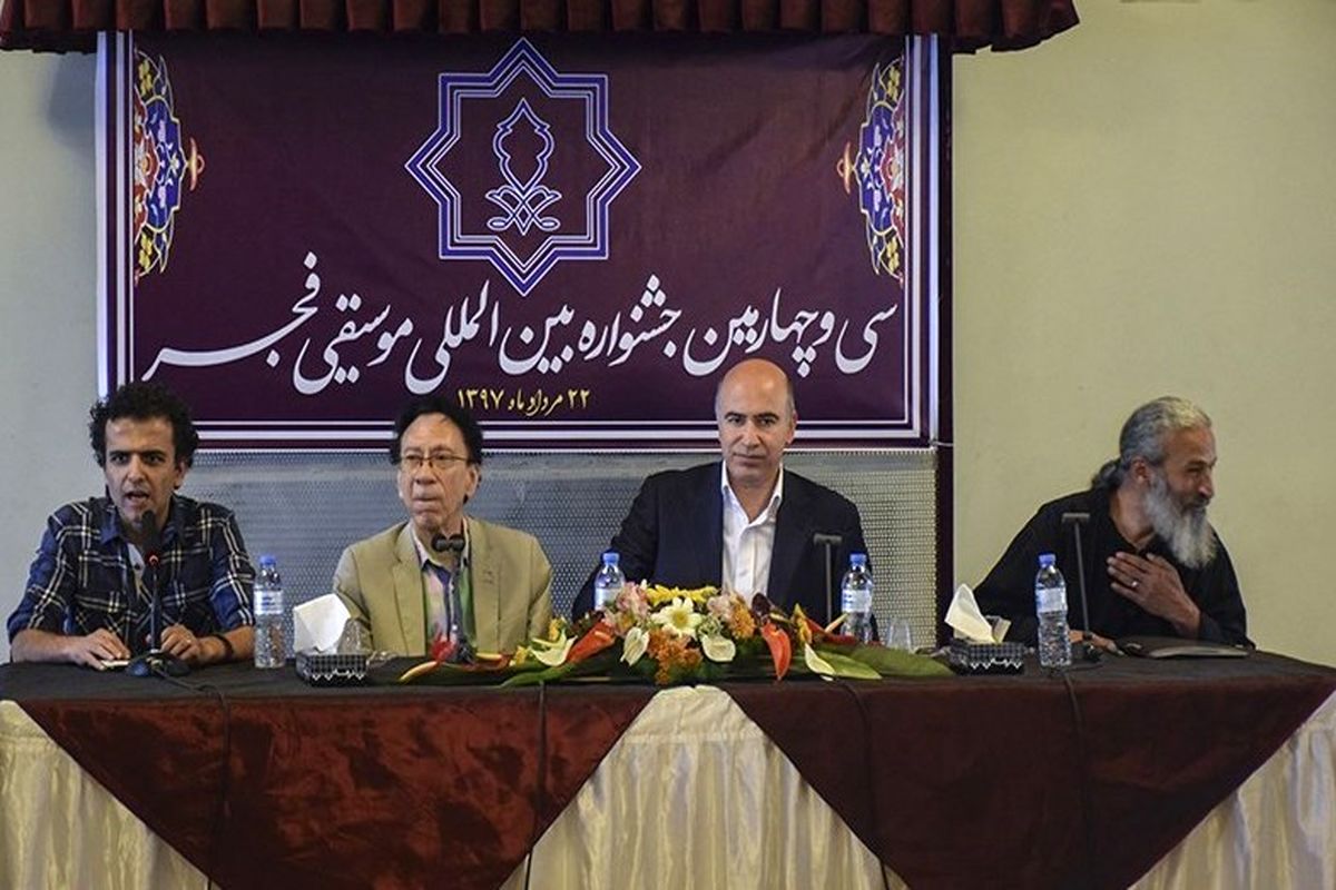 نشست سی و چهارمین جشنواره موسیقی