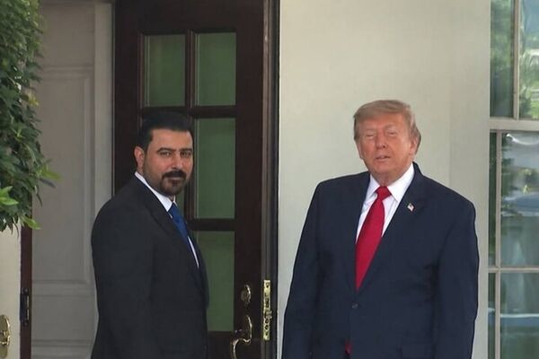 دیدار نخست‌وزیر عراق و رئیس‌جمهور آمریکا 