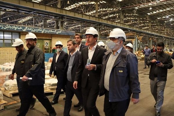 بازدید مدیرعامل بانک سینا از شرکت صنایع مس شهید باهنر کرمان