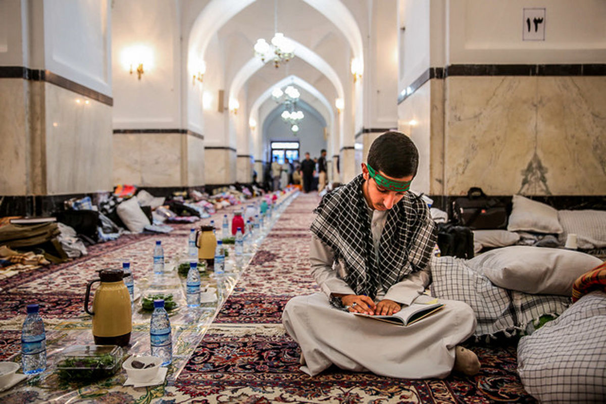 مراسم معنوی اعتکاف