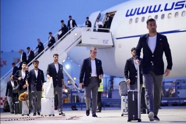 تیم ملی فوتبال ساعت ۱۸ وارد فرودگاه مهرآباد می‌شود