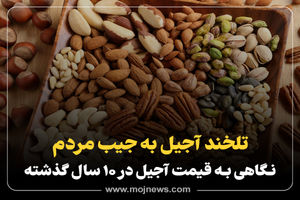 اینفوگرافیک/ قیمت آجیل 