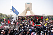 تشییع ۶۰ شهید حملات صهیونیستی در تهران/ ایران داغدار اما سرافراز در میدان مقاومت + فیلم و تصاویر