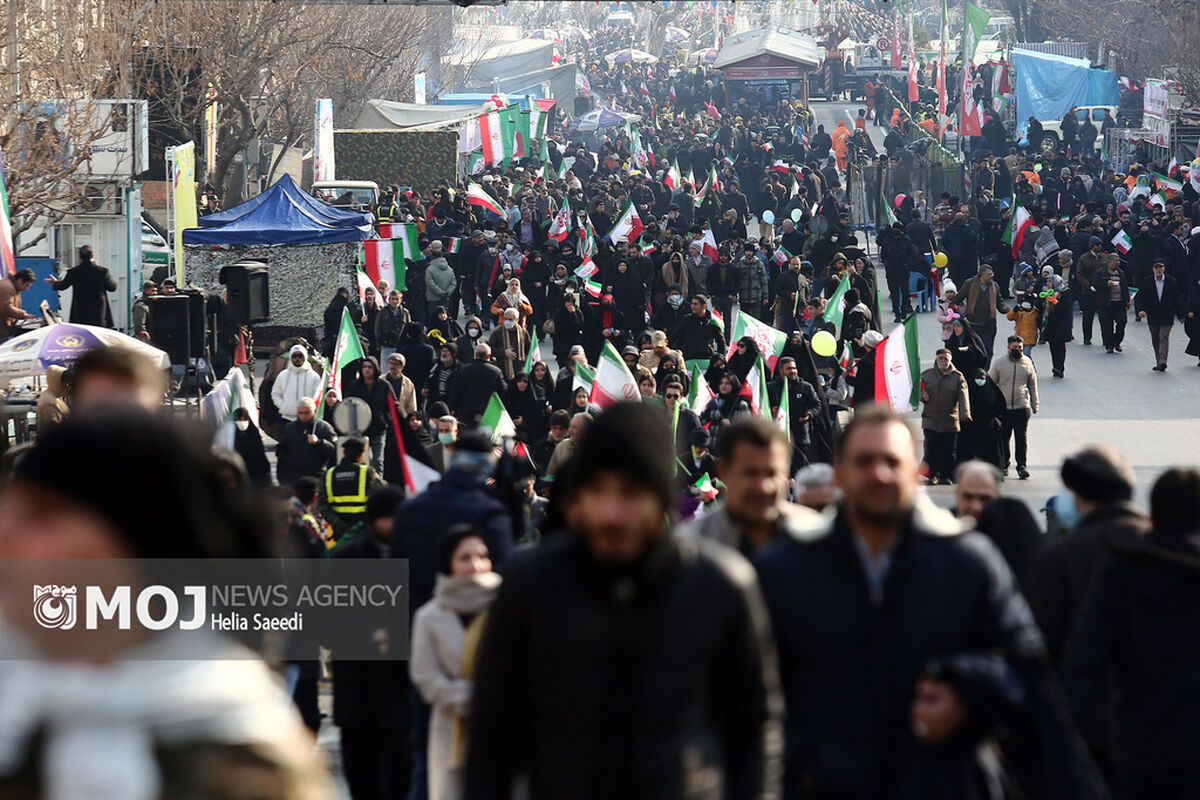 چهل و ششمین راهپیمایی ۲۲ بهمن ۱۴۰۳ _ تهران ۱