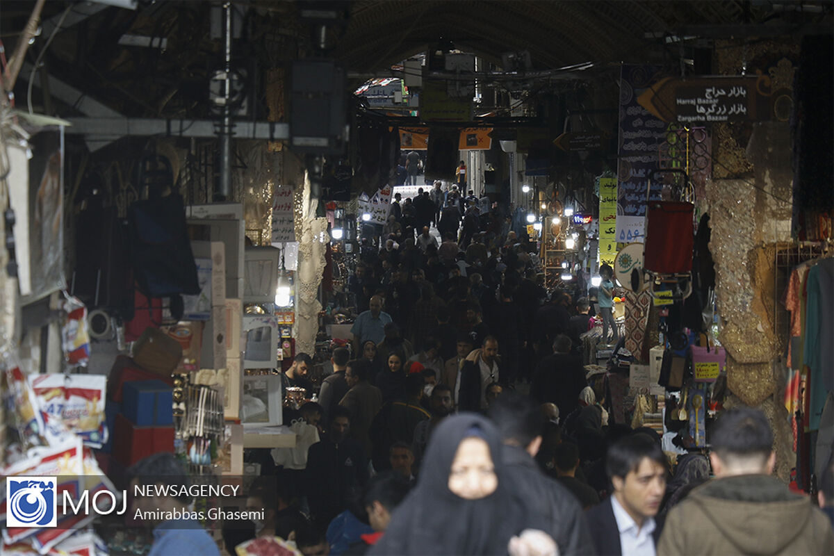 حال و هوای بازار تهران در آستانه عید نوروز