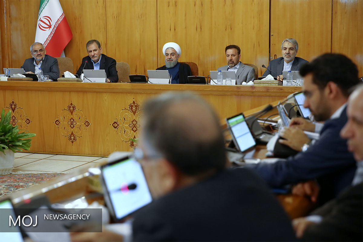 جلسه هیات دولت - ۲۰ تیر ۱۳۹۷