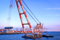 محموله‌های فوق سنگین وارداتی در بندر شهید رجایی تخلیه شد