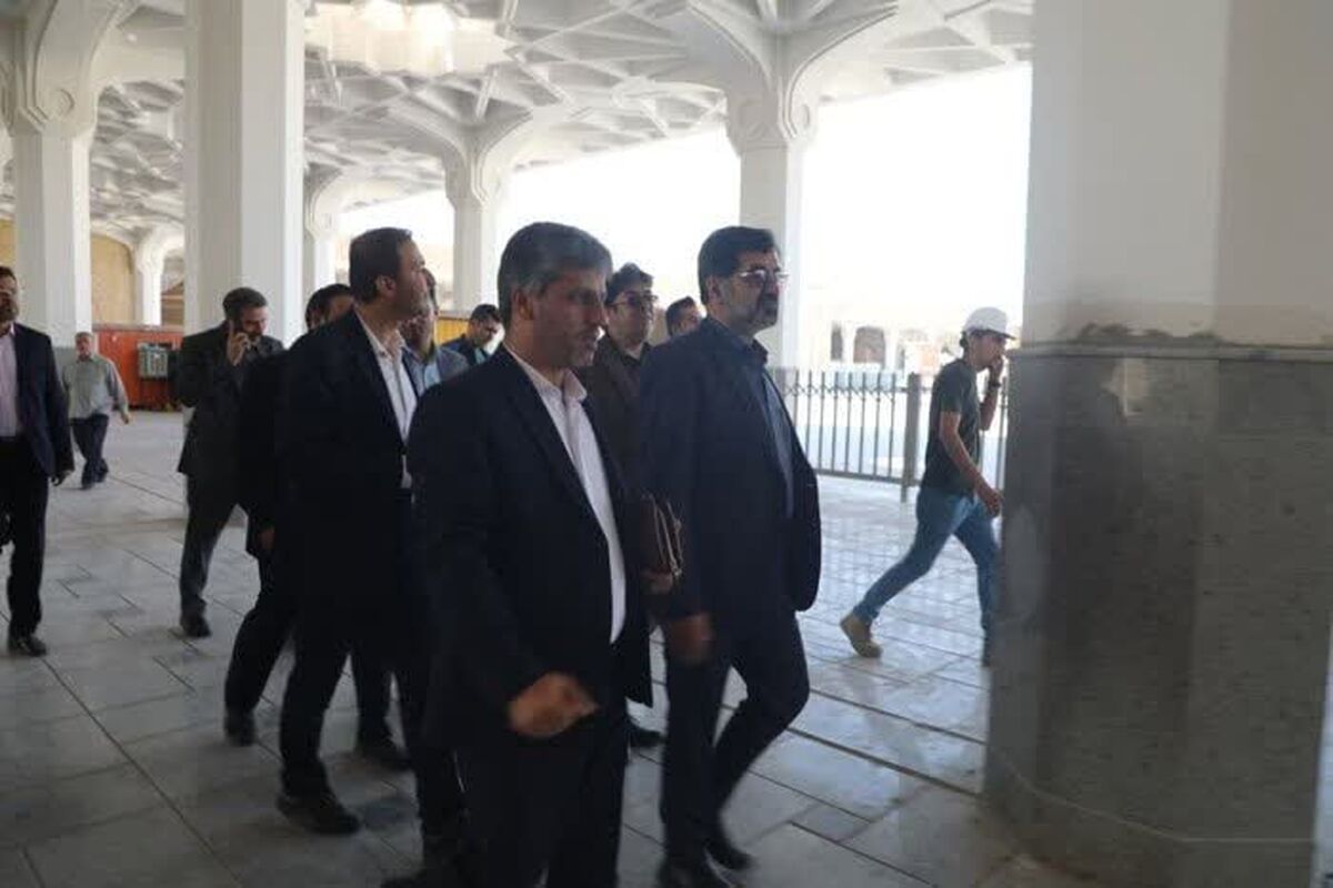 بازدید استاندار قم