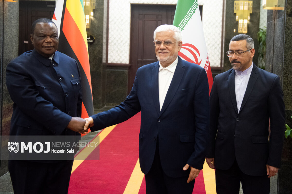 دیدار معاونین اول روسای جمهور ایران و زیمبابوه