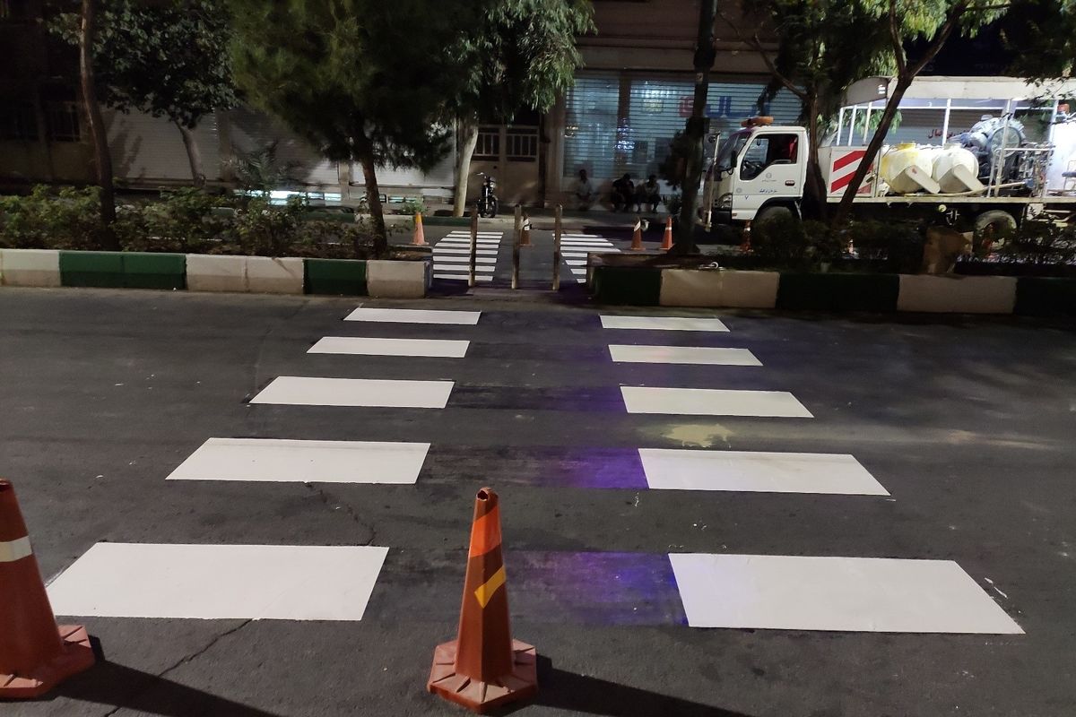 خط کشی معابر 