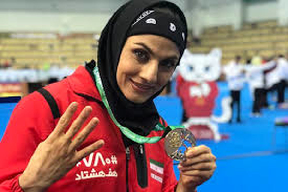مریم هاشمی قهرمان ووشوی ایران