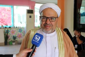 دعوت امام جمعه اهل سنت کیش ، برای شرکت در راهپیمایی روز جهانی قدس