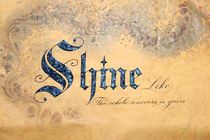 نمایشگاهی به سبک خطاطی لاتین درخمینی شهر برگزار شد