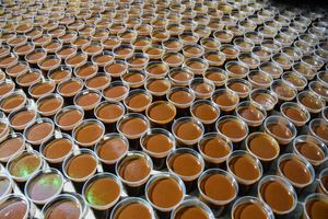 4 تن سمنو در امامزاده شاه میرحمزه(ع) اصفهان طبخ شد