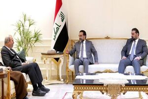 سفیر ایران با رئیس جدید مجلس عراق دیدار کرد