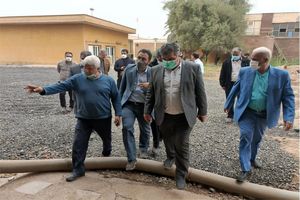 بازدید از روند اجرای طرح فاضلاب در سه منطقه خوزستان توسط مدیرعامل آبفای کشور