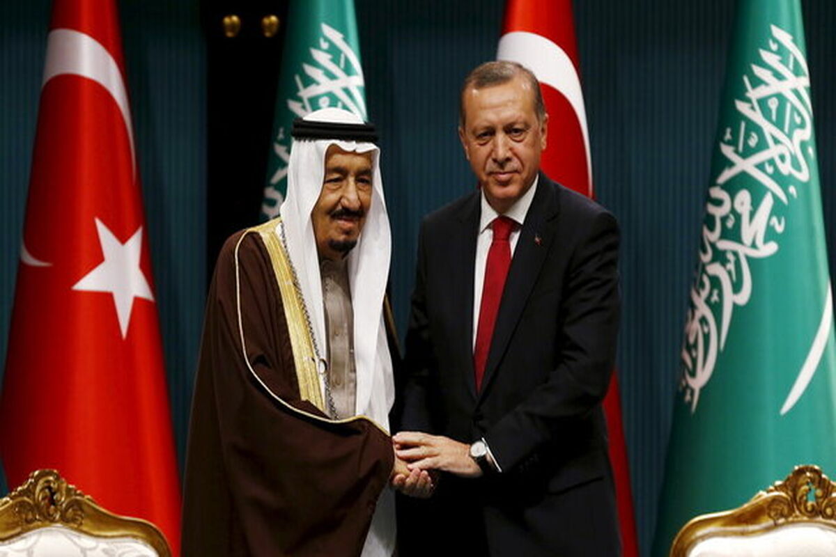 اردوغان و پادشاه عربستان