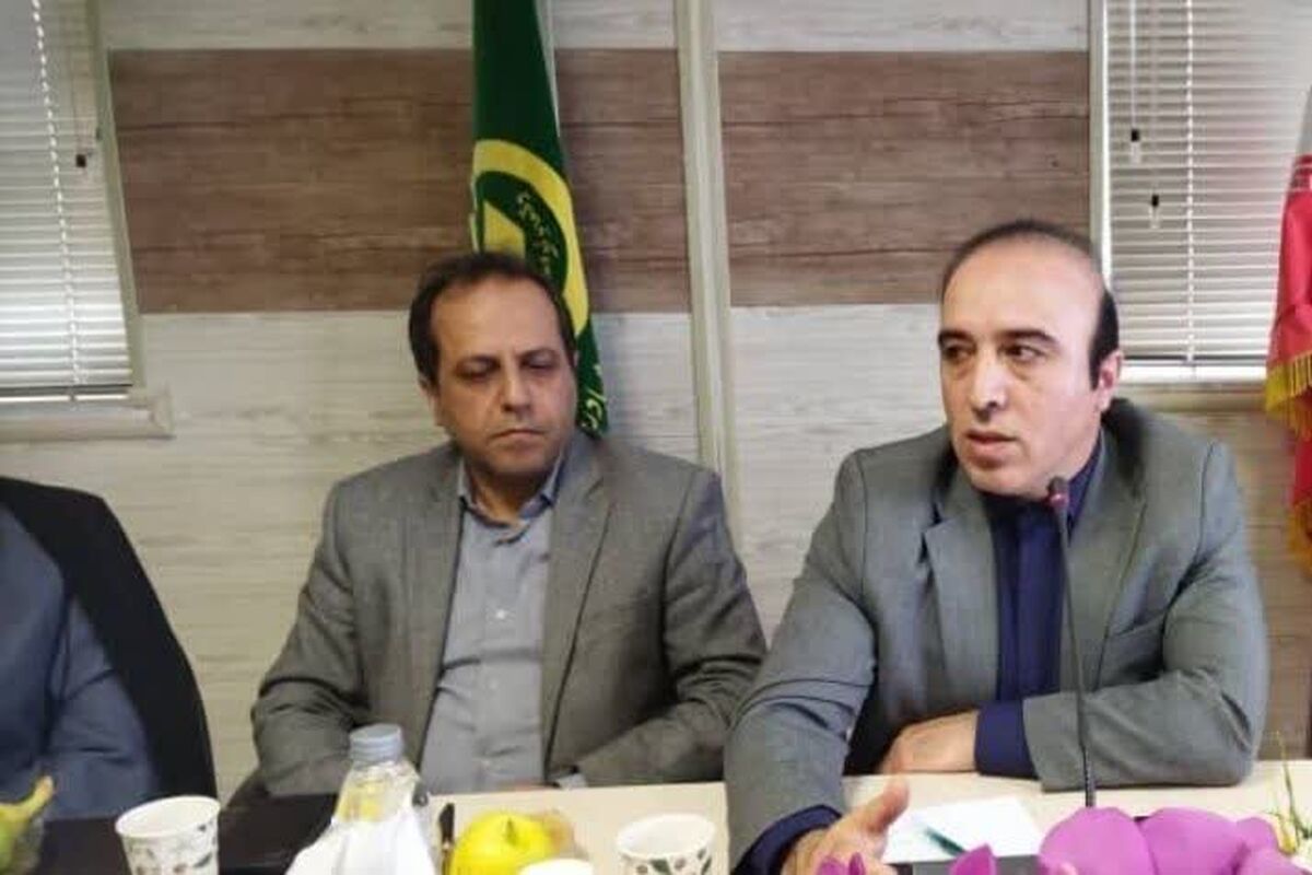 بهروز خلیلی در مراسم معارفه مدیر تعاون روستایی
