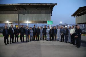 مدیرعامل مناطق نفت‌خیز جنوب با کارکنان خط مقدم تولید دیدار کرد