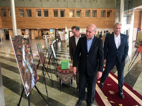مدیرعامل بانک کشاورزی از نمایشگاه عکس پاییز و یلدا بازدید کرد