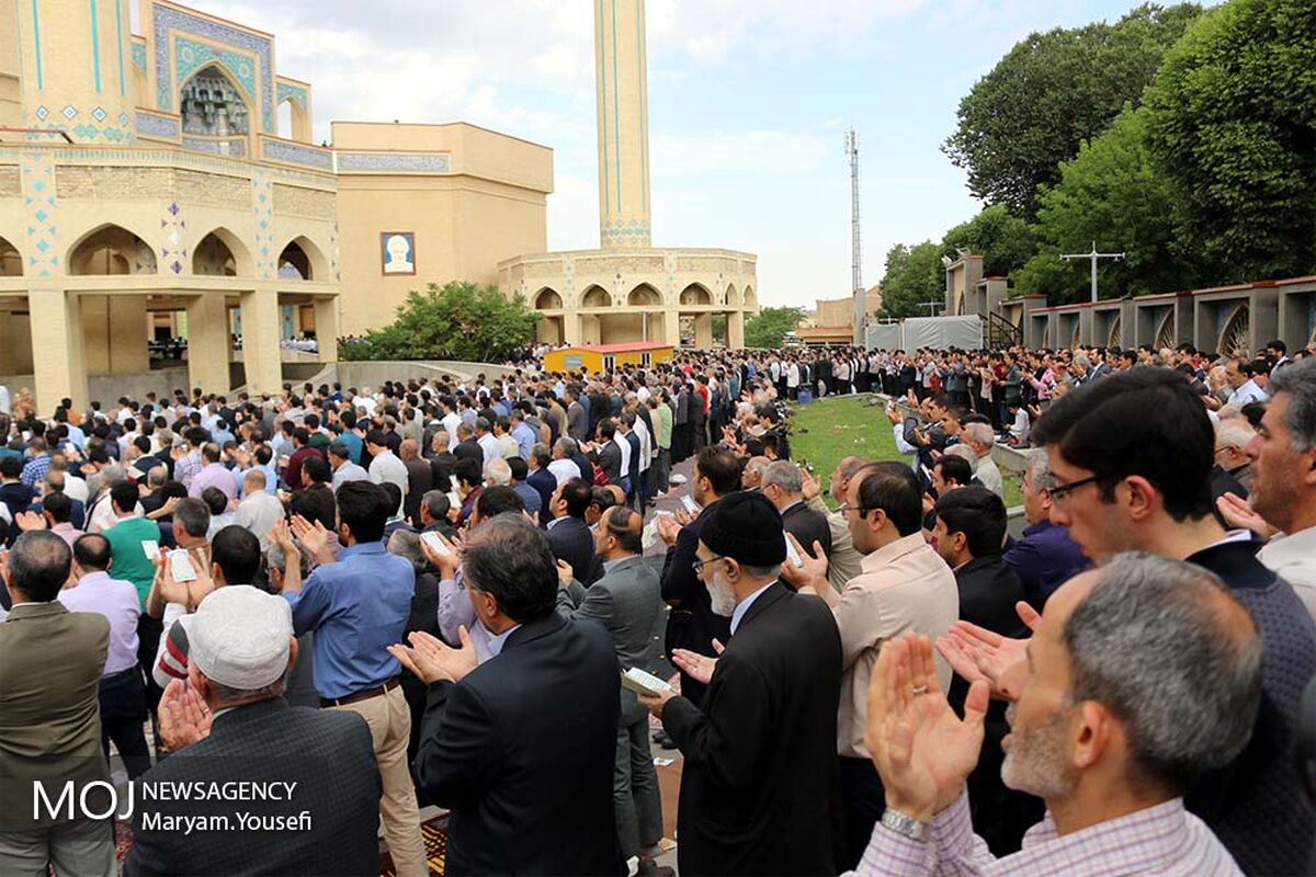 برگزاری نماز عید سعید فطر ۱۳۹۷ در تبریز