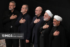 مراسم عزاداری شب شهادت حضرت فاطمةالزهرا سلام‌الله‌علیها در حسینیه امام خمینی(ره)