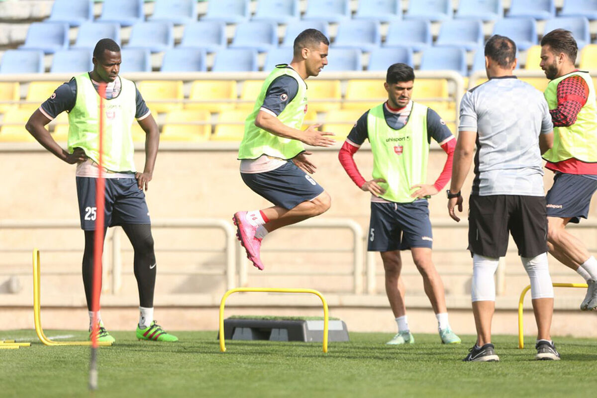تمرین پرسپولیس