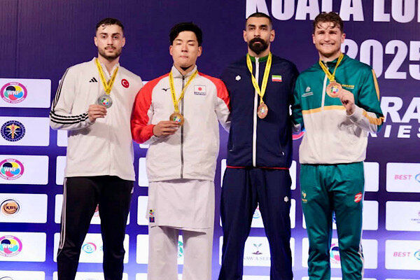 پیروزی مقتدرانه اباذری بر فرانسه و کسب جایگاه سوم جهان